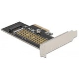 DeLOCK 90047 interface-kort/adapter Intern M.2, Interface card PCIe, M.2, PCIe 4.0, Grøn, Grå, PC, Windows 10, Windows 10 x64, Windows 8.1, Windows 8.1 x64