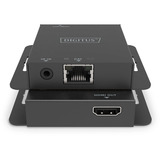 Digitus 4K HDMI Extender Sæt, HDMI-udvidelse forlænger Sort