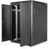 Digitus DN-19 22U-8/8-B-1 stativ Fritstående reol Sort, IT kabinet Sort, Fritstående reol, 22U, 800 kg, 800 g, Sort