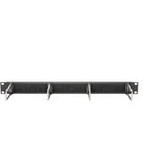 Digitus DN-97669 tilbehør til rack Kabelbakkepanel, Kabelføring Sort, Kabelbakkepanel, Sort, Stål, 1U, Oval, Kina
