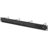 Digitus DN-97669 tilbehør til rack Kabelbakkepanel, Kabelføring Sort, Kabelbakkepanel, Sort, Stål, 1U, Oval, Kina