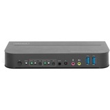 Digitus DS-12850 KVM Switch, KVM-switchen Sort, 4096 x 2160 pixel, 4K Ultra HD