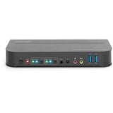 Digitus DS-12850 KVM Switch, KVM-switchen Sort, 4096 x 2160 pixel, 4K Ultra HD