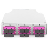 Digitus Fiberoptisk DIN-skinneboks MM OM4 med SC-adapter, Splejse boks 