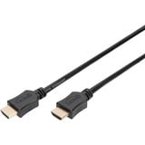 Digitus HDMI High Speed kabel med Ethernet, type A Sort