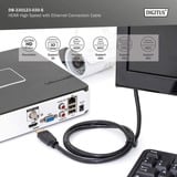 Digitus HDMI Premium High Speed tilslutningskabel, med Ethernet, UHD 4K Sort