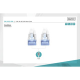 Digitus Patchkabel CAT 5e SF/UTP 1m grå