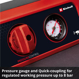 EINHELL TE-AC 18/75 Li OF-Solo, 4020410, Kompressor Sort/Rød