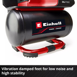 EINHELL TE-AC 18/75 Li OF-Solo, 4020410, Kompressor Sort/Rød