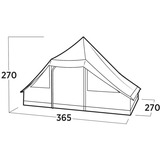 Easy Camp Orsa Cabin 120485, Telt Brown