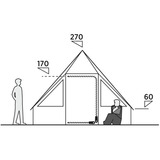 Easy Camp Orsa Cabin 120485, Telt Brown