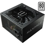 Enermax MAXPRO II enhed til strømforsyning 400 W 24-pin ATX ATX Sort, PC strømforsyning Sort, 400 W, 200 - 240 V, 47 - 63 Hz, 3 A, Aktiv, 18 W
