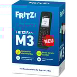 FRITZ! Fon M3 Telefoner, Håndsæt Sort, Fon M3, DECT telefon, Trådløs håndsæt, Højttalertelefon, 300 entries, Nummervisning, Sort