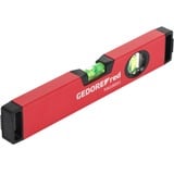 GEDORE Red aluminiumniveau, 30 cm, 2 libeller, Vaterpas Rød