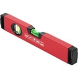 GEDORE Red aluminiumniveau, 30 cm, 2 libeller, Vaterpas Rød