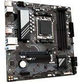 GIGABYTE A620M GAMING X, Bundkort Sort/grå