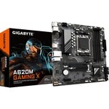 GIGABYTE A620M GAMING X, Bundkort Sort/grå