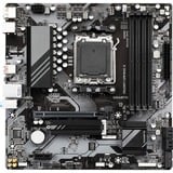 GIGABYTE A620M GAMING X, Bundkort Sort/grå