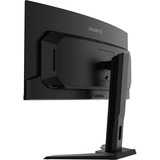 GIGABYTE MO34WQC, Gaming Skærm Sort