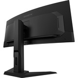 GIGABYTE MO34WQC, Gaming Skærm Sort