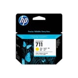 HP 711 DesignJet-blækpatroner med 29 ml, 3 stk., gul 3 stk., gul, HP DesignJet T120 og HP DesignJet T520 ePrinter-serien, Termisk inkjet, Gul, CZ136A, Singapore, Malaysia, 114,8 mm
