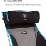 Helinox Sunset Chair 11101R2, Stol Sort/Blå