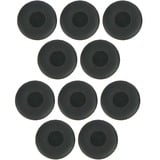 Jabra 14101-46 pude til høretelefon Læder Sort 10 stk, Øre pude Sort, Læder, 10 stk, Kina, 75 stk, 4,88 kg, 680 mm