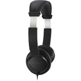 Kensington USB-C Hi-Fi-hovedtelefoner med mikrofon, Headset Sort, Ledningsført, Opkald/musik, Headset, Sort