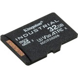 Kingston Industrial 32 GB MicroSDHC UHS-I Klasse 10, Hukommelseskort Sort, 32 GB, MicroSDHC, Klasse 10, UHS-I, Class 3 (U3), V30