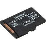 Kingston Industrial 32 GB MicroSDHC UHS-I Klasse 10, Hukommelseskort Sort, 32 GB, MicroSDHC, Klasse 10, UHS-I, Class 3 (U3), V30