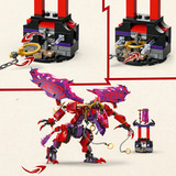 LEGO Kaosdragen Thunderfang, Bygge legetøj Byggesæt, 8 År, Plast, 668 stk, 809 g