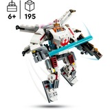 LEGO Star Wars Luke Skywalkers™ X-Wing™-mech, Bygge legetøj Byggesæt, 6 År, Plast, 195 stk, 193 g