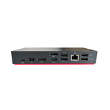 Lenovo ThinkPad USB-C Dock Gen 2 Renoveret, Docking station Sort