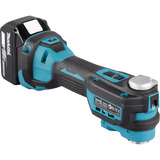 Makita Batteri-kombinationssæt DLX2592JX1, 18 Volt, Bore-/ skruemaskine Blå/Sort