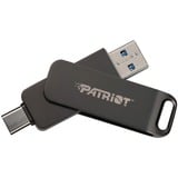 Patriot PE64GR550DSAD, USB-stik Sort