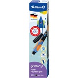 Pelikan 820288 fyldepen Påfyldningssystem til patron Sort 1 stk Sort, Sort, Påfyldningssystem til patron, Højrehåndet, 1 stk