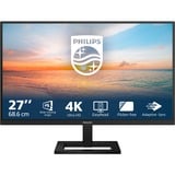 Philips 1000 series 27E1N1900AE/00 computerskærm 68,6 cm (27") 3840 x 2160 pixel 4K Ultra HD LCD Sort, LED-skærm Sort, 68,6 cm (27"), 3840 x 2160 pixel, 4K Ultra HD, LCD, 4 ms, Sort
