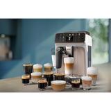Philips EP5543/80, Kaffe/Espresso Automat rose guld/Hvid