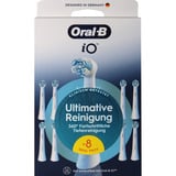 Procter & Gamble Oral-B iO Ultimative Reinigung 8er, Børstehoved Hvid, 8 stk, Hvid, 3 måned(er), Oral-B, 106 mm, 34 mm