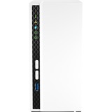 QNAP TS-233 NAS & lagringsserver Mini Tower Ethernet LAN Hvid Cortex-A55 Hvid, NAS, Mini Tower, ARM, Cortex-A55, Hvid