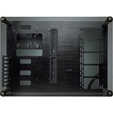 RAIJINTEK Paean Desktop Sort, Transparent, Bænk/Vis sag Sort, Desktop, PC, Sort, Transparent, ATX, micro ATX, Mini-ITX, Aluminium, SPCC, Hærdet glas, 14 cm