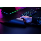 Razer Strider Gaming musemåtte Sort, Gaming Mus pad Sort, Sort, Monokromatisk, Polyester, Vævet stof, Skridsikker bund, Gaming musemåtte