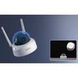 Reolink W437 Kuppel IP-sikkerhedskamera Indendørs & udendørs 3840 x 2160 pixel Loft, Overvågningskamera Hvid, IP-sikkerhedskamera, Indendørs & udendørs, Kabel & trådløs, Google Assistant, 6000 K, Loft