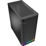 Sharkoon AK4 RGB Strip, Towerkabinet Sort