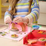 Spin Master KNS ACK SquishPizza HU GML, sand til leg Kinetic Sand KNS ACK SquishPizza HU GML, Håndværkssæt til børn, 5 År, Flerfarvet, 9 stk