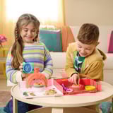 Spin Master KNS ACK SquishPizza HU GML, sand til leg Kinetic Sand KNS ACK SquishPizza HU GML, Håndværkssæt til børn, 5 År, Flerfarvet, 9 stk