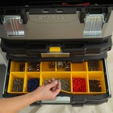 Stanley 1-95-622 værktøjskasse og kasse Metal, Plast Sort, Grå, Værktøj Rulleborde værktøjsvogn grå/Sort, Metal, Plast, Sort, Grå, 568 mm, 893 mm, 389 mm