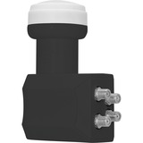 TechniSat 0000/8380 Low Noise Block downconverter (LNB) Sort Sort, F, 200 mA, 4 cm, 54 mm, 133 mm, 101 mm