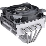 Thermaltake Toughair 110 Processor Køler 12 cm Sort, Sølv, CPU køler Køler, 12 cm, 500 rpm, 2000 rpm, 23,6 dB, 58,35 kubikfod/min.