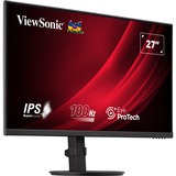 ViewSonic VA VA2708-HDJ computerskærm 68,6 cm (27") 1920 x 1080 pixel Fuld HD LED Sort, LED-skærm Sort, 68,6 cm (27"), 1920 x 1080 pixel, Fuld HD, LED, 5 ms, Sort